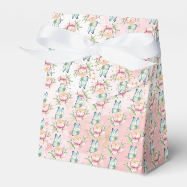 Blume Geschenkschachtel (Vorderseite)