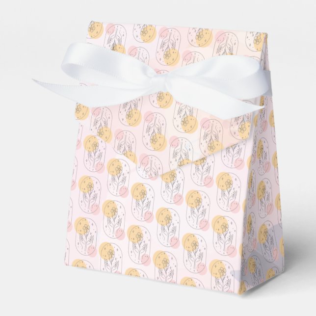 Blume Geschenkschachtel (Vorderseite)