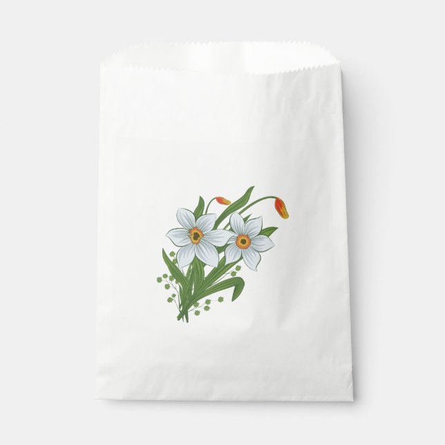 Blume Geschenktütchen (Vorderseite)