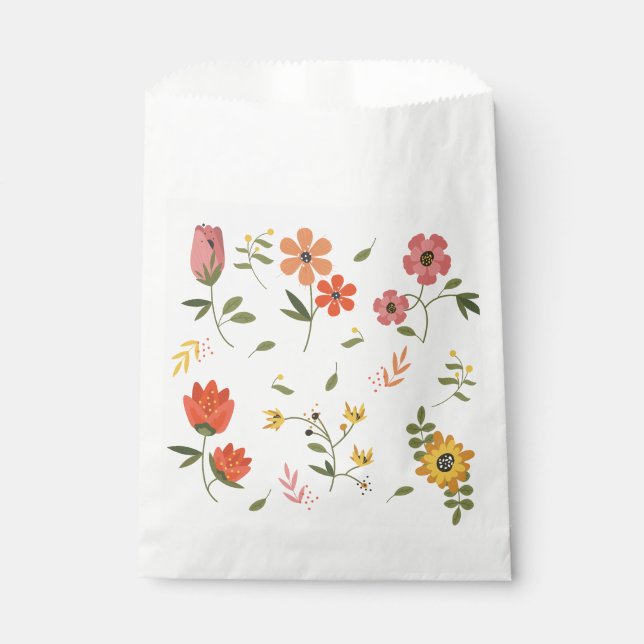 Blume Geschenktütchen (Vorderseite)