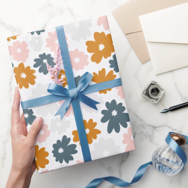 Blume-Geschenkverpackung, Geburtstagsverpackungspa Geschenkpapier (Schenken)