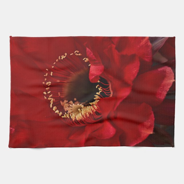 Blume Geschirrtuch (Horizontal)