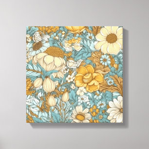 Blume Gestohlene Canvas Leinwanddruck