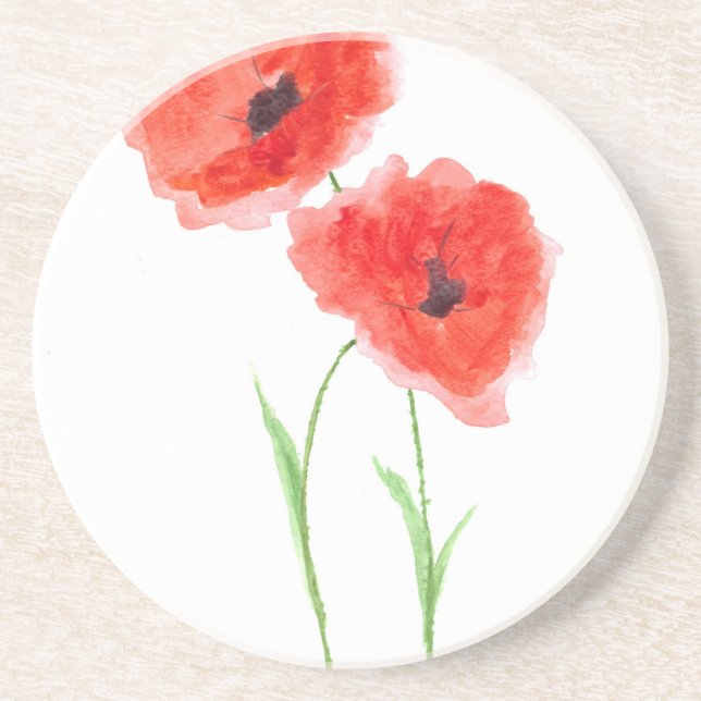 Blume Getränkeuntersetzer (Vorne)