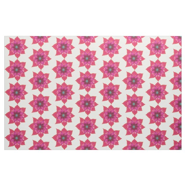 Blume - Gewebe aus Baumwolle (56" Breite) Stoff (Fat Quarter (45,7 x 55,9 cm))