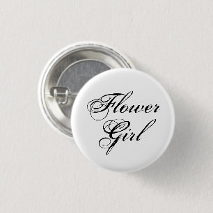 Blume Girl Black & White Button