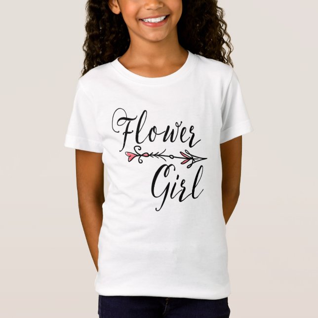 Blume Girl Bride Stamm | T - SHIRT (Vorderseite)