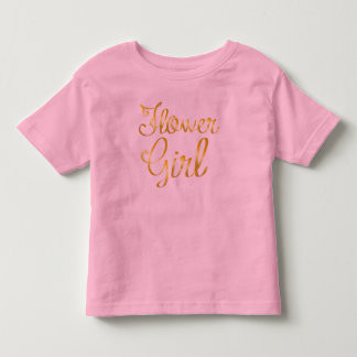 Blume Girl Gold Pink Tee Shirt