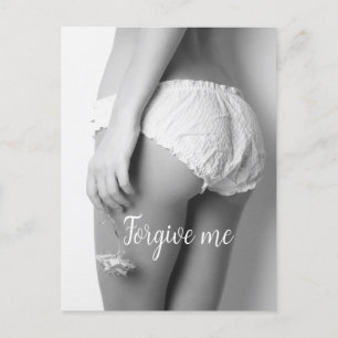 Blume Girl Print Postkarte