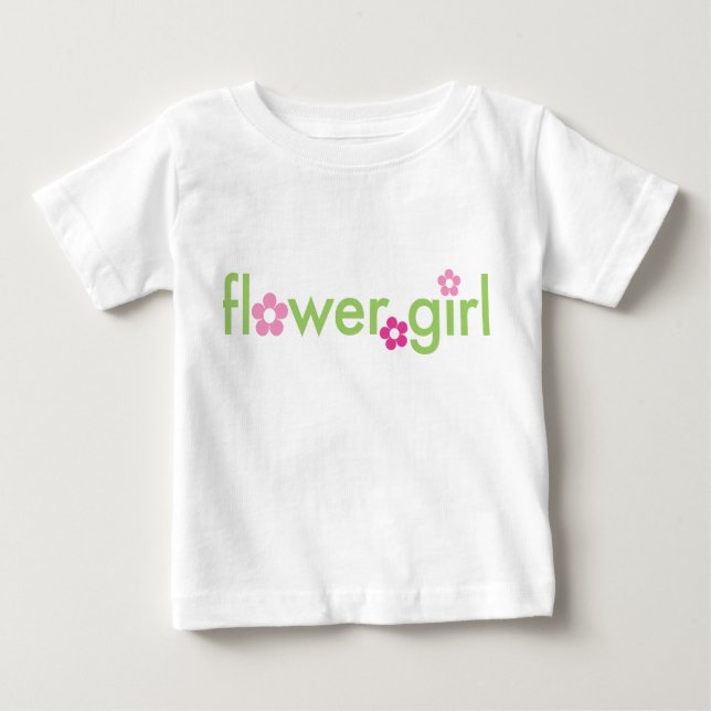 Blume Girl - Säugling T - Shirt (Vorderseite)