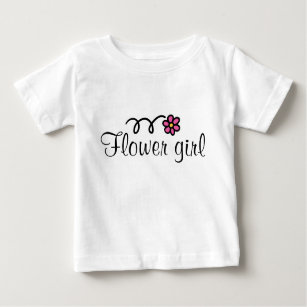 Blume Girl T-Shirt für Kleinkinder mit rosafarbene