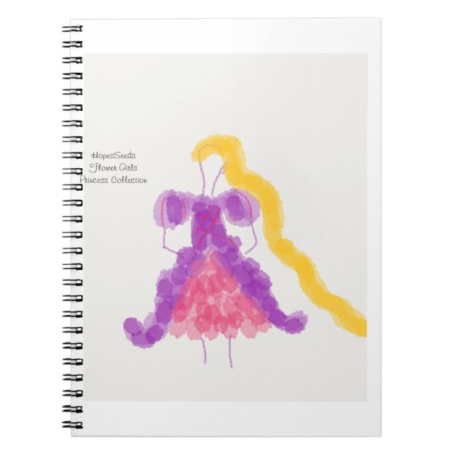 Blume Girls Princess Collection Notizblock (Vorderseite)