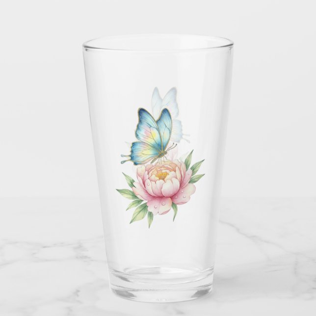 Blume Glas (Vorderseite)