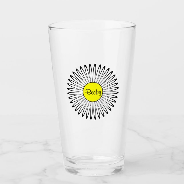 Blume Glas (Vorderseite)