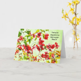 Blume Glaubenslehre Gebetskarte senden Karte