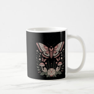 Blume Goblincore Moth Butterfly Monophons Cotta Kaffeetasse