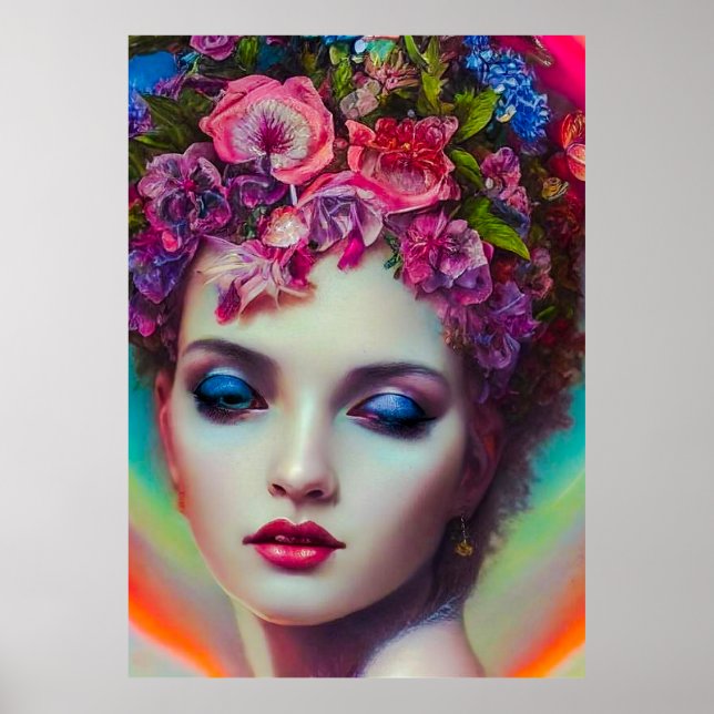 Blume Goddess Poster (Vorne)