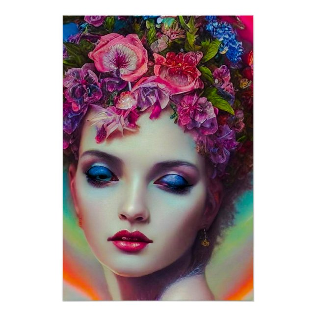 Blume Goddess Poster (Vorderseite)