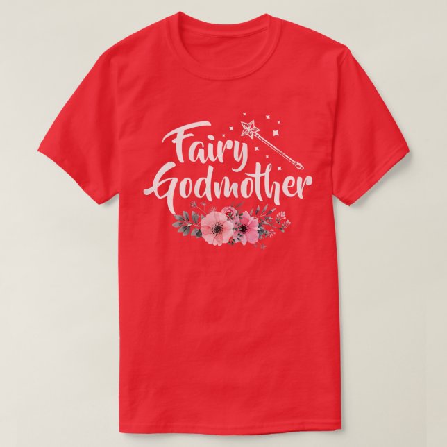 Blume Godmutter God Mother G T-Shirt (Design vorne)