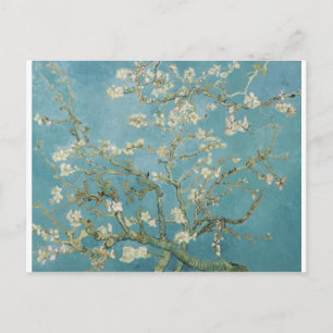 Blume Gogh Branches Almond Blüten Natur Postkarte