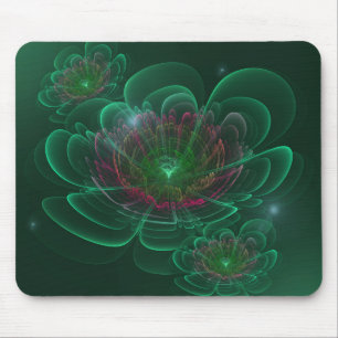 Blume Green Türkise Corolla Mousepad