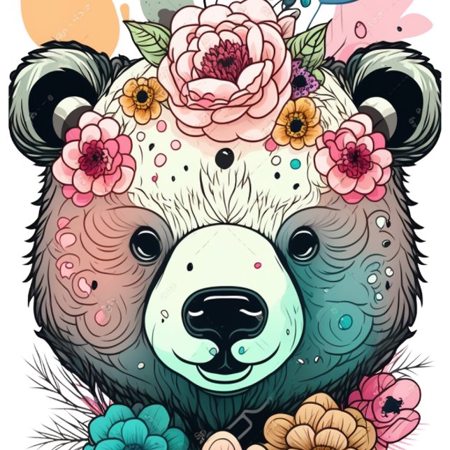 Blume Große Größe T-Shirt (Von Creator hochgeladen)