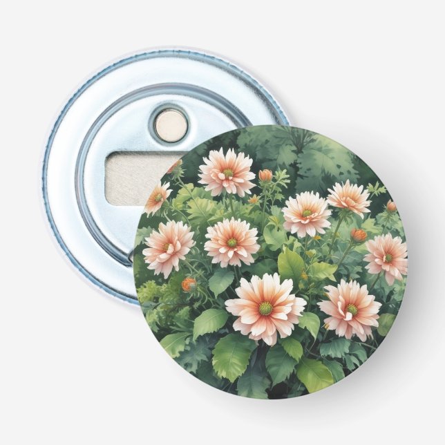 Blume Grüne Weinroute Mendrisiotto Flaschenöffner (Vorderseite)