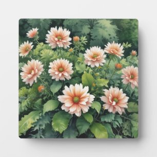 Blume Grüne Weinroute Mendrisiotto Fotoplatte