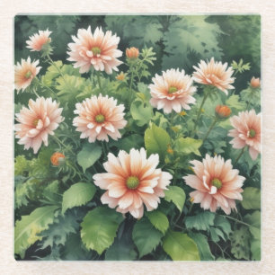 Blume Grüne Weinroute Mendrisiotto Glasuntersetzer