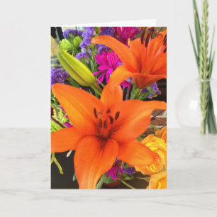 Blume Grußkarte Karte