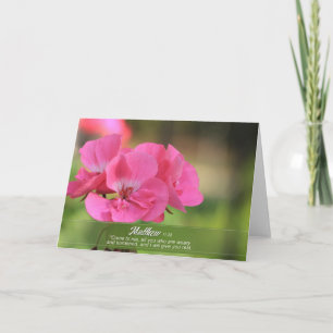 Blume Grußkarte Karte