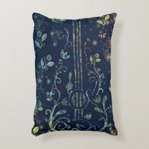 Blume Guitar Accent Pillow Dekokissen