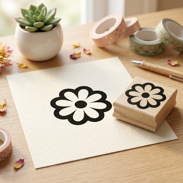 Blume Gummistempel (Von Creator hochgeladen)