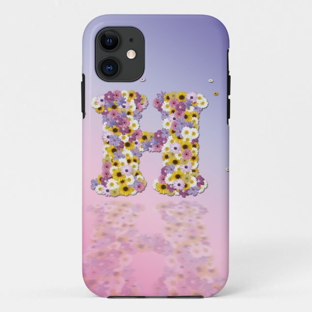 BLUME H Case-Mate iPhone HÜLLE (Rückseite)