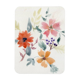 Blume   Handgemalte Kunst Magnet