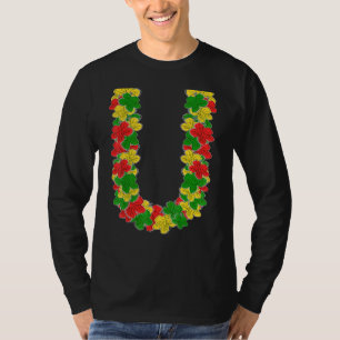 Blume Hawaiian Tropical Summer Vacation farbenfroh T-Shirt