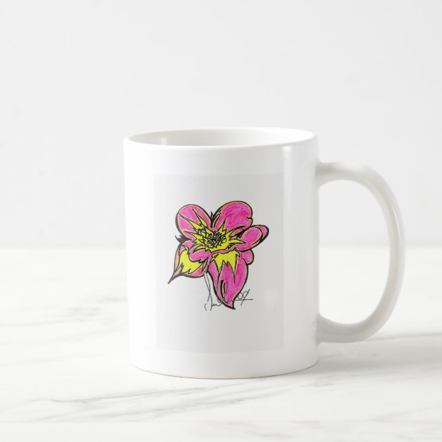 Blume hell kaffeetasse (Rechts)