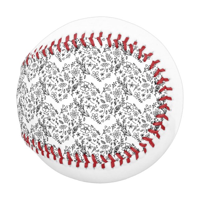 Blume Herz Baseball, Blume, Wildblumen botanisch Baseball (Vorne Rechts)