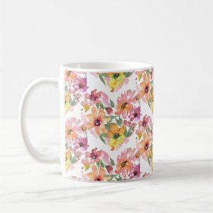 Blume Herz Tasse, Blume, Wildblumen botanisch Kaffeetasse