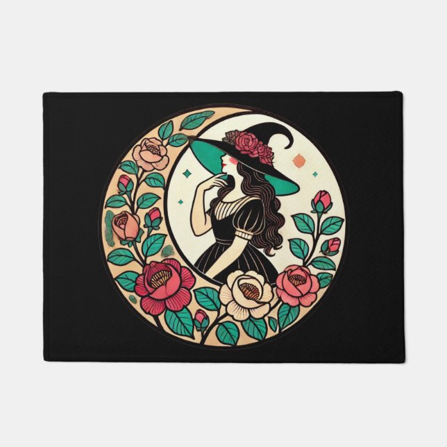 Blume Hexe Fußmatte (Vorderseite)