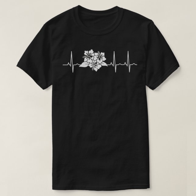 Blume Hibiskus Blossom T-Shirt (Design vorne)