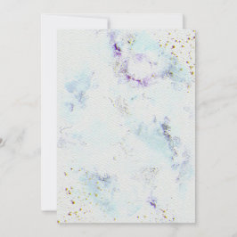 Blume Hochzeitsfeiern Einladung zum Aquarellpapier