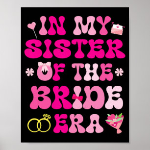Blume hört Hochzeitsheirat in meiner Schwester Poster