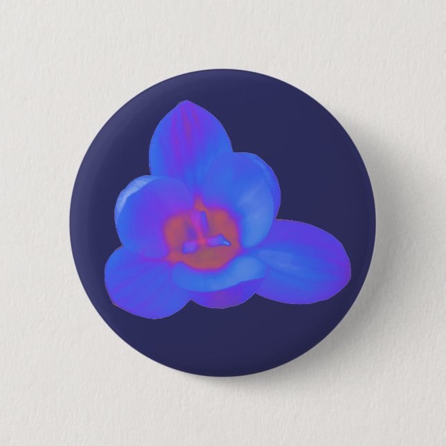 Blume (Hot und Cold Button) Button (Vorderseite)