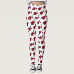 Blume Hummingbird Liebe Leggings
