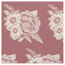 Blume Illustration Stoff