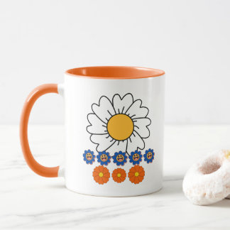Blume Illustration Tasse
