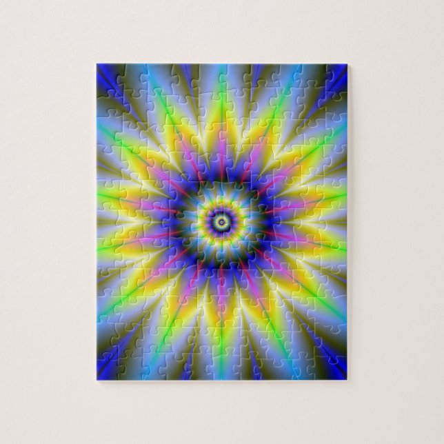 Blume im Blume-Puzzle Puzzle (Vertikal)