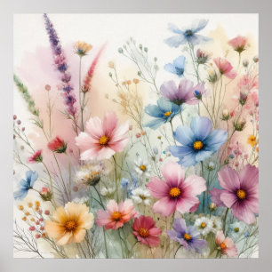 Blume im Freien Poster
