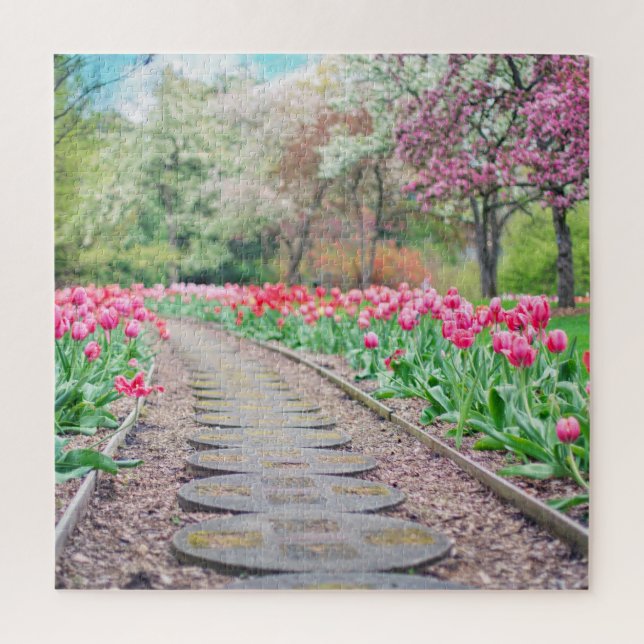 Blume im Freien Spazio -1 Puzzle (Vertikal)